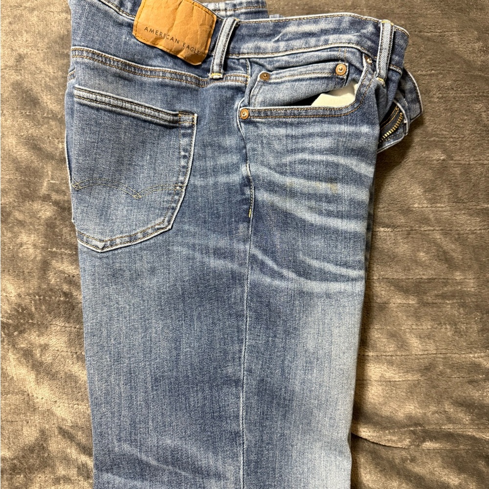 American Eagle Outfitters Blue Skinny Jeans